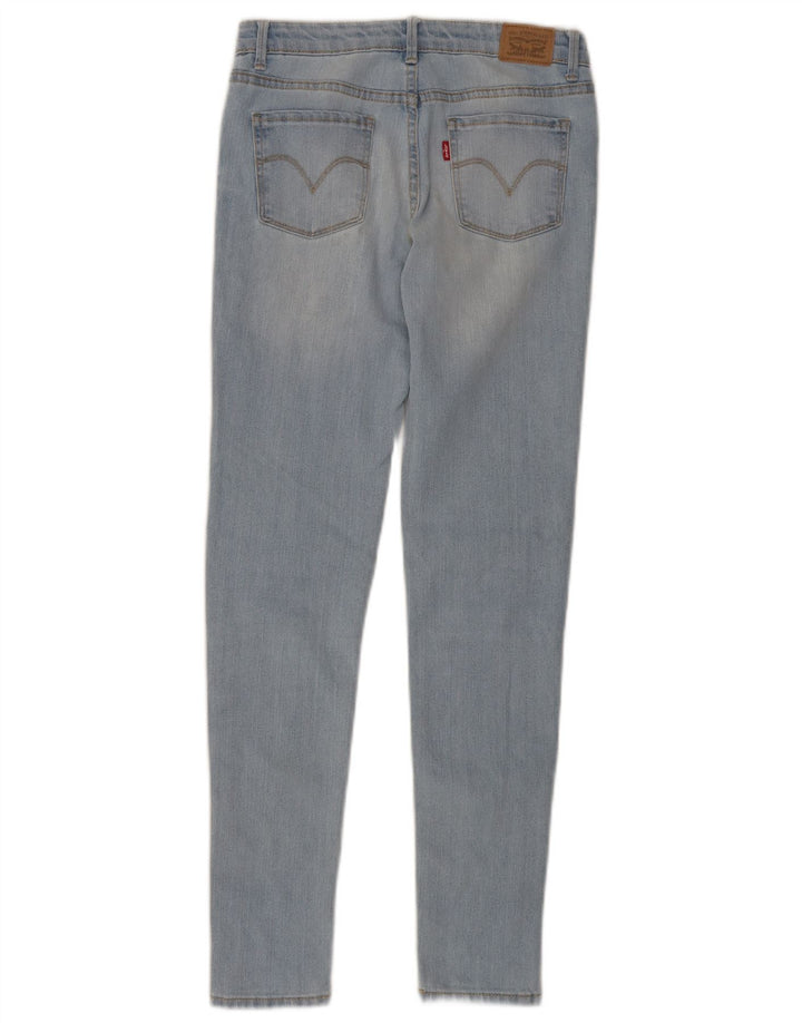 LEVI'S Vaqueros Super Skinny 710 para Niñas 11-12 Años W28 L27 Algodón Azul