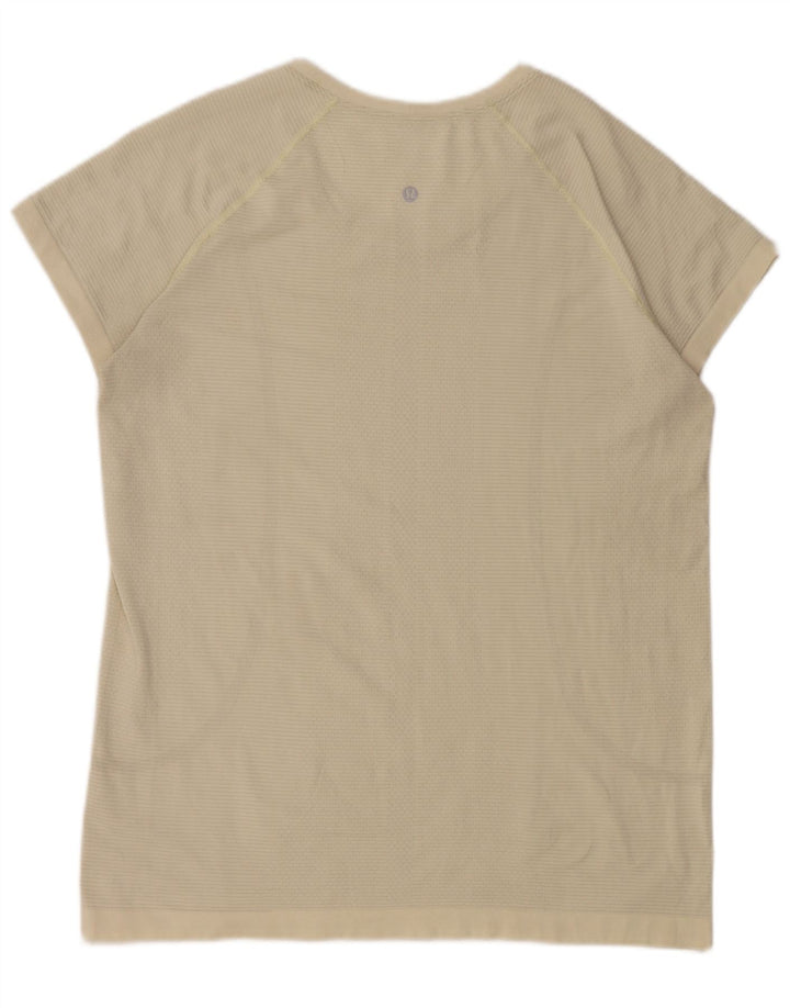 Lululemon Camiseta para mujer Top UK 46 Large Beige