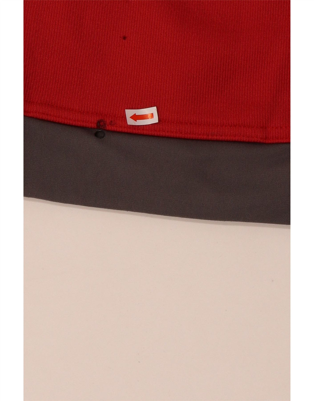 Diadora Chaqueta de chándal extragrande para mujer, talla 40, talla pequeña, color rojo