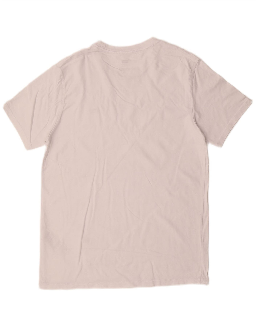 Levi's Camiseta estándar para hombre Top mediano de algodón blanco