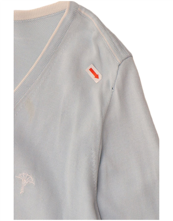 JOOP Jersey con Cuello en V para Mujer EU 38 Azul Medio Algodón