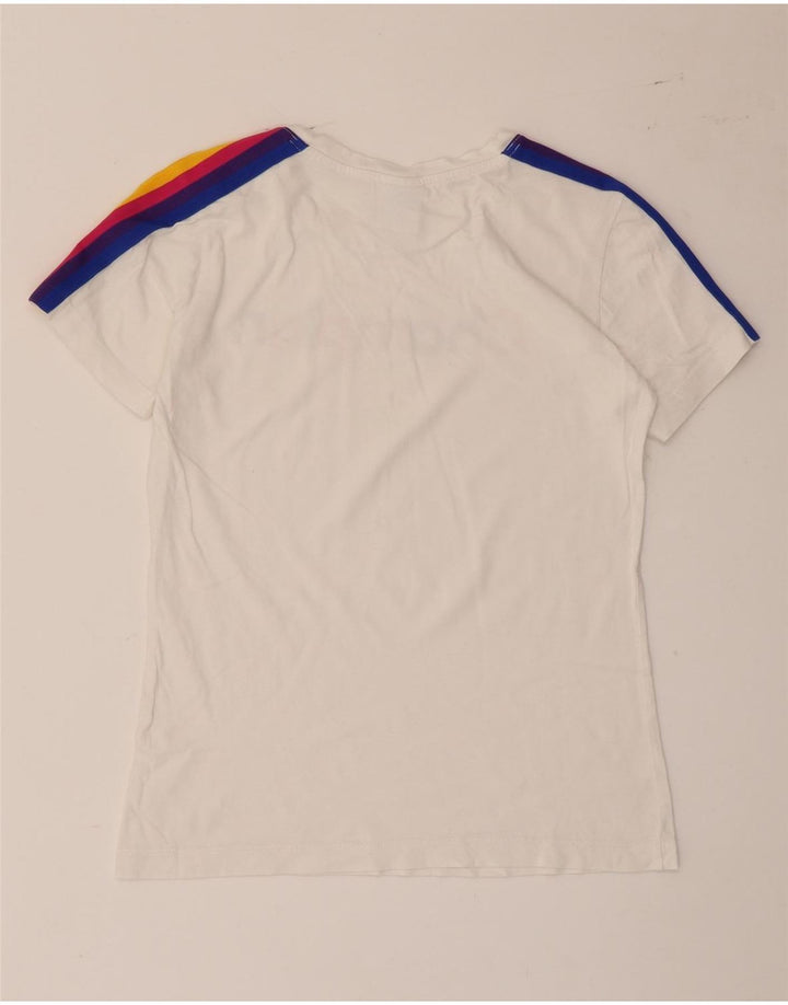 Champion Camiseta Gráfica para Mujer Top UK 40 Mediano Rayas Blancas
