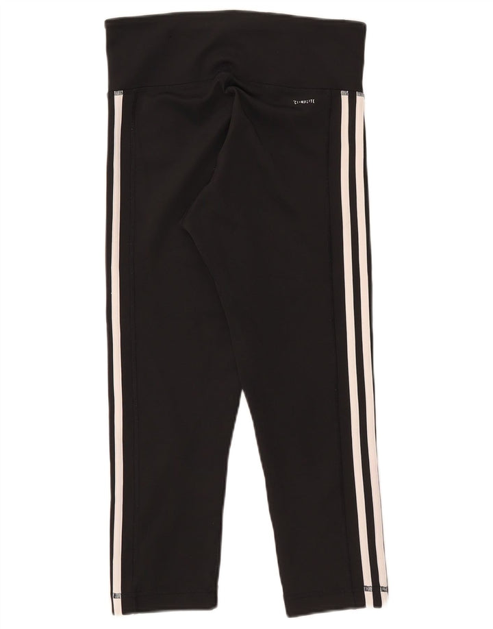 Adidas Leggings Climalite para mujer Reino Unido 8/10 Pequeño Negro Poliéster