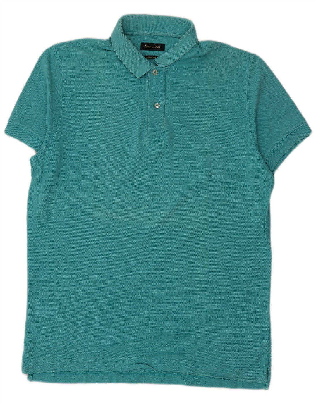 Polo Massimo Dutti Hombre Azul Medio