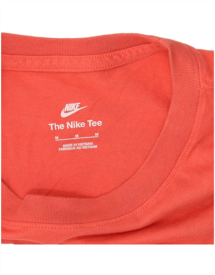 Nike - Camiseta gráfica para mujer, talla 40, color naranja mediano