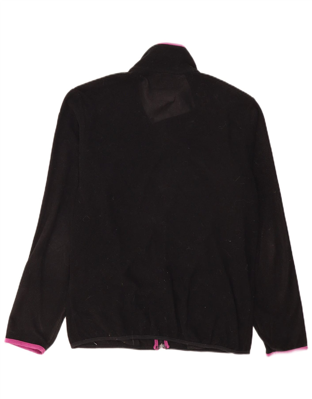 Kappa Chaqueta Polar Mujer UK 20 2XL Negro Poliéster