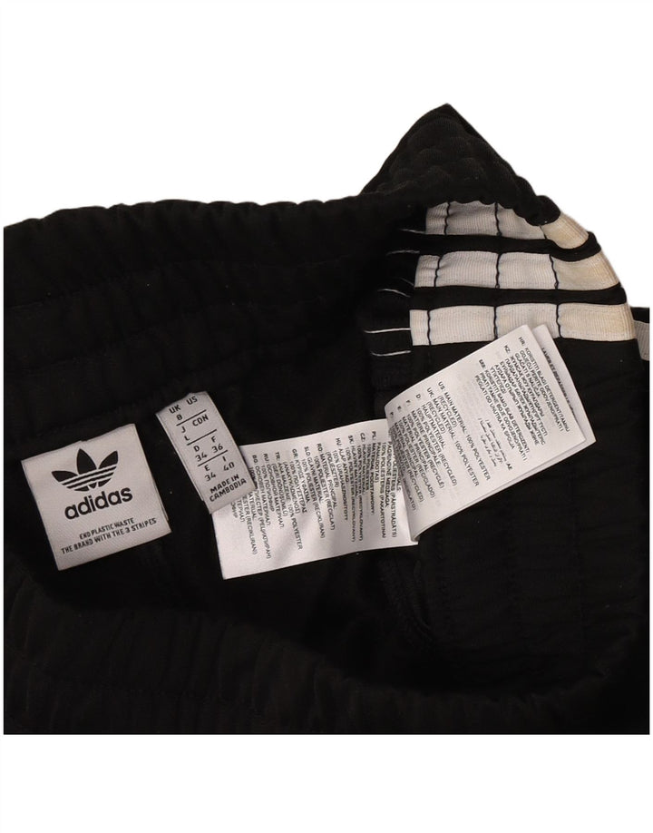 Adidas Pantalones cortos deportivos para mujer UK 8 Small Poliéster negro