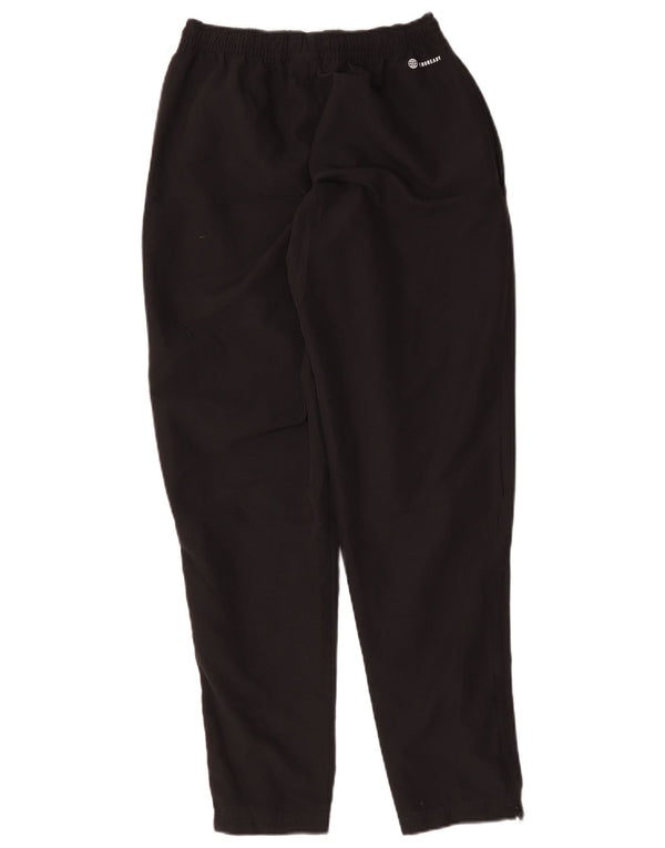Pantalones de chándal Adidas Aeroready para hombre pequeños de poliéster negro