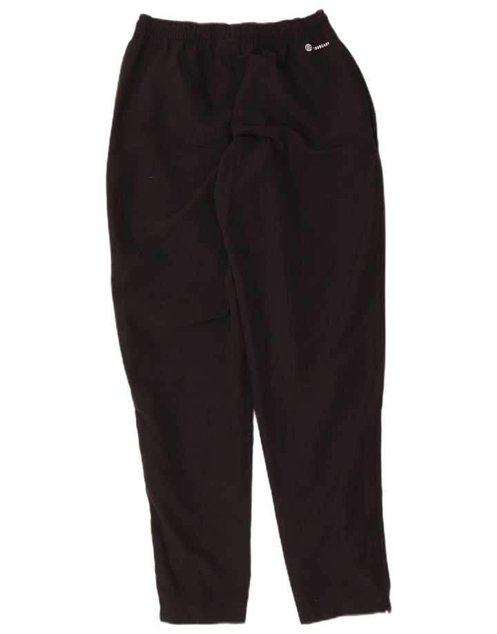 Pantalones de chándal Adidas Aeroready para hombre pequeños de poliéster negro