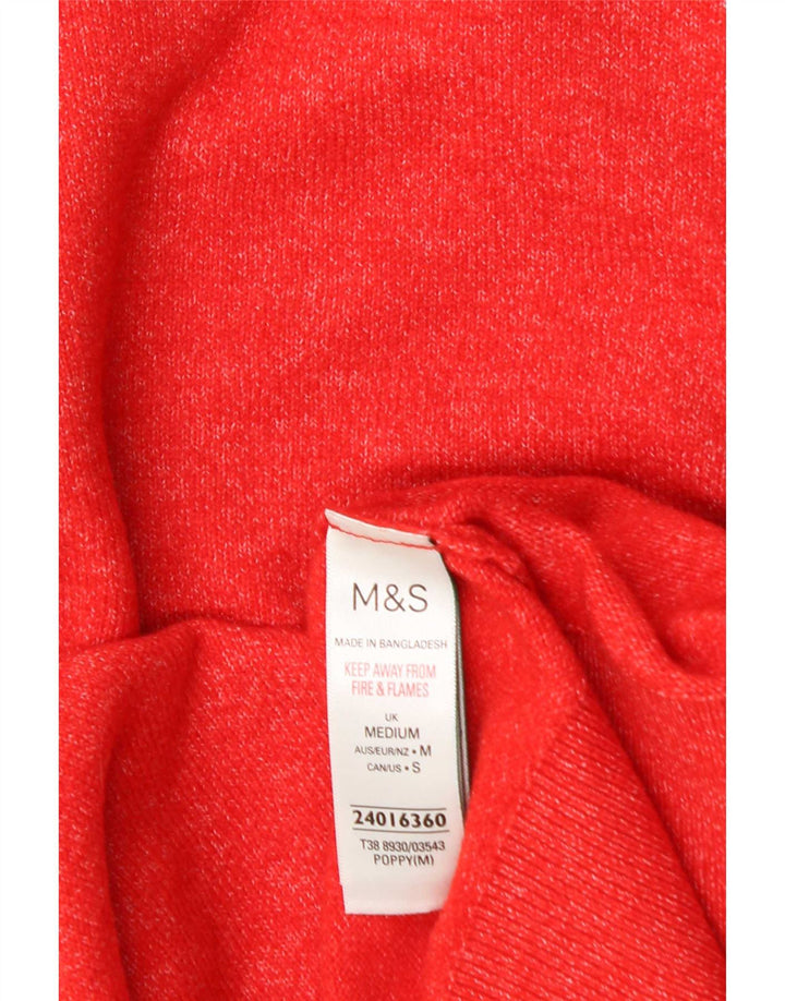 Marks & Spencer - Jersey con cuello vuelto para mujer, talla 40, color naranja mediano