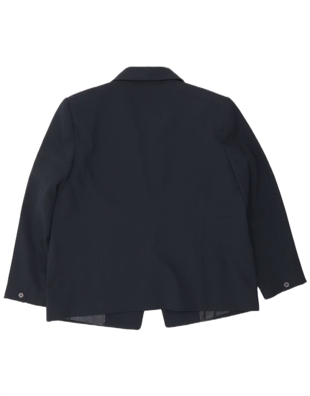 John Lewis Chaqueta tipo blazer con 1 botón para mujer UK 40 XL Poliéster azul marino