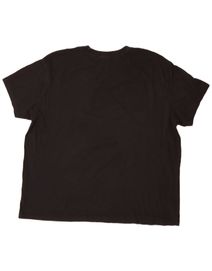 Nike Camiseta holgada para hombre XL Algodón negro
