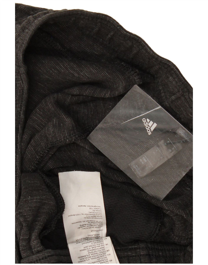 ADIDAS Pantalones de chándal para hombre Joggers de algodón moteado gris medio