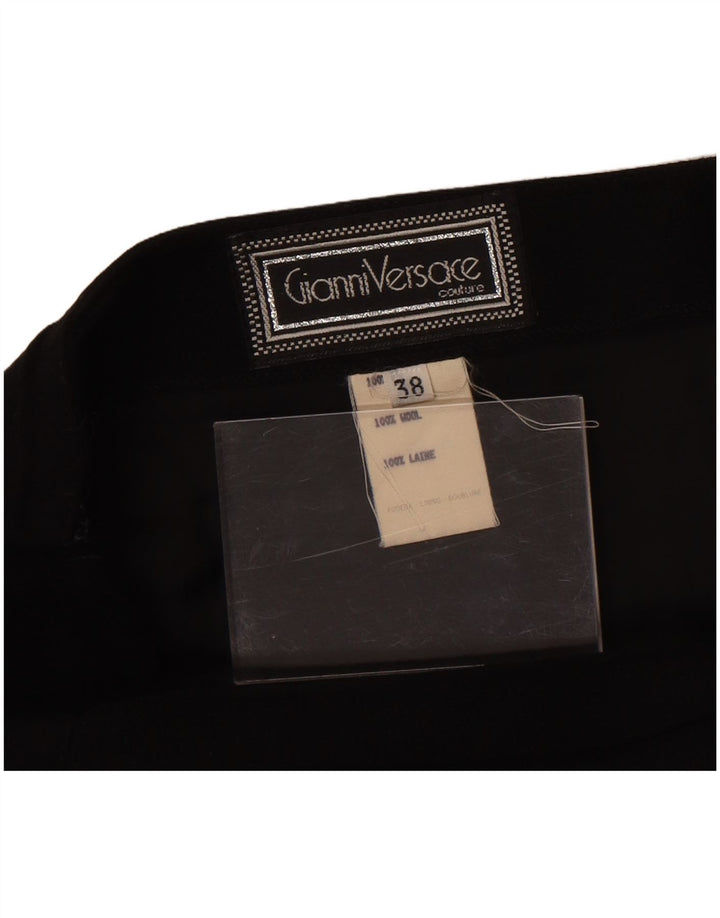 Falda lápiz para mujer Gianni Versace IT 38 XS W26 Lana negra