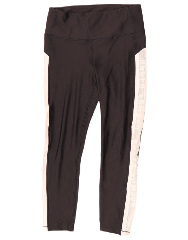 Under Armour Leggings capri gráficos para mujer Reino Unido 40 Mediano Negro Colorblock