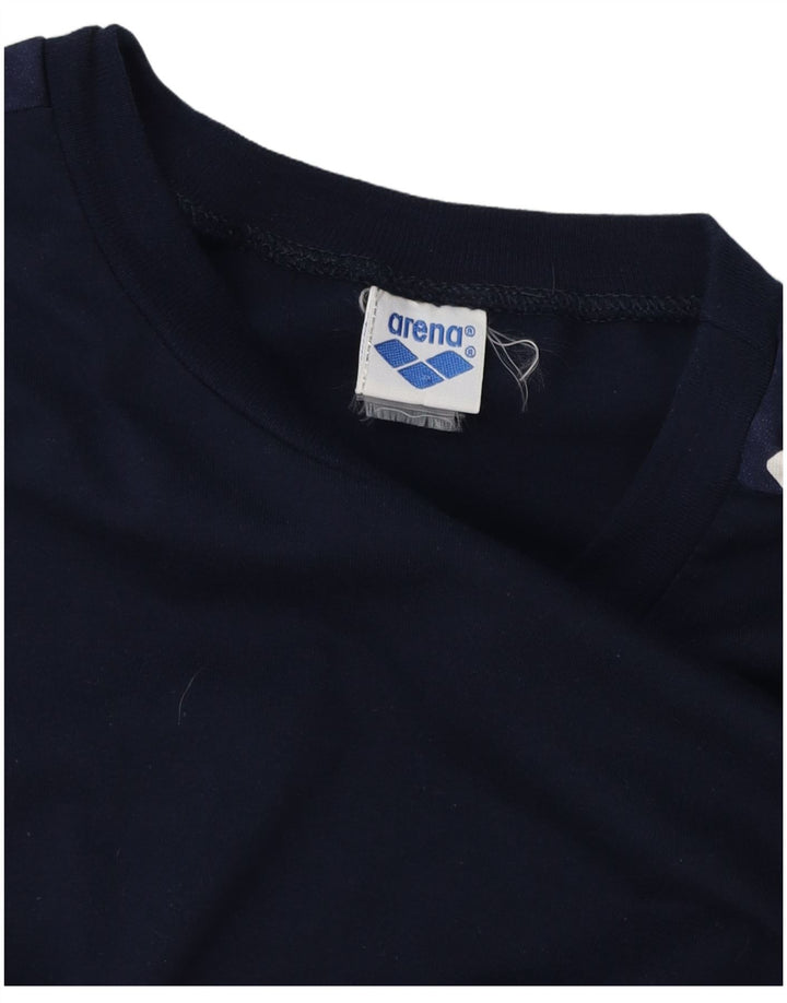 Camiseta Arena Hombre Graphic Top Medium Azul Marino