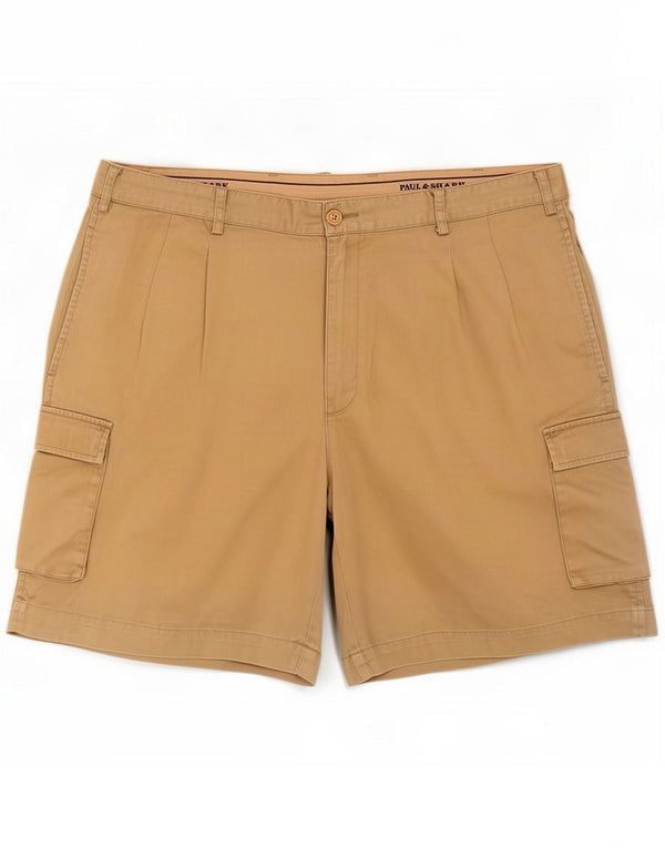 Paul & Shark Mens Pegged Cargo Shorts XL W38 Beige