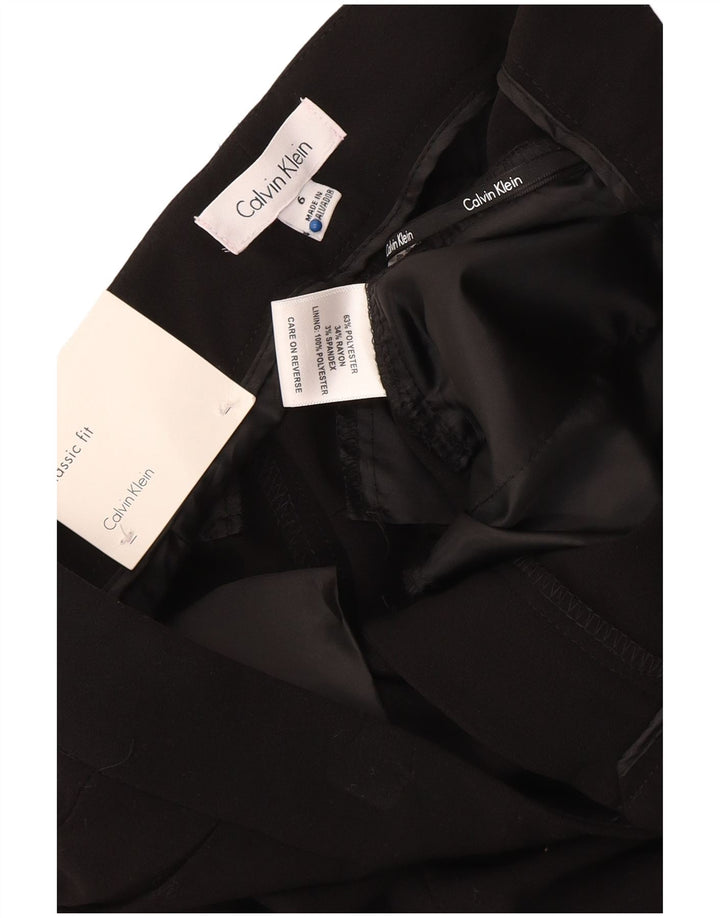 Calvin Klein Mujeres US 6 Mediano W34 L31 Poliéster Negro