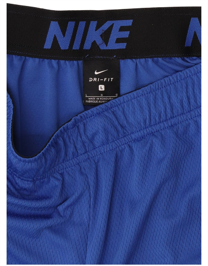 Nike - Pantalones cortos deportivos para hombre, talla grande, color azul