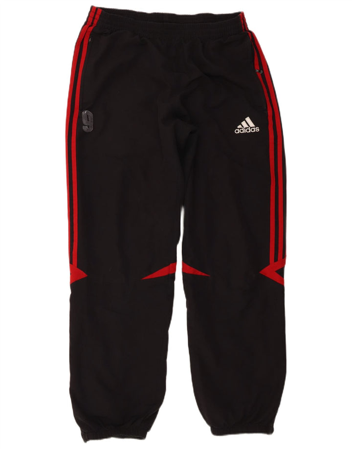 Adidas Hombre Pantalones De Chándal Joggers XL Negro Colorblock Poliéster