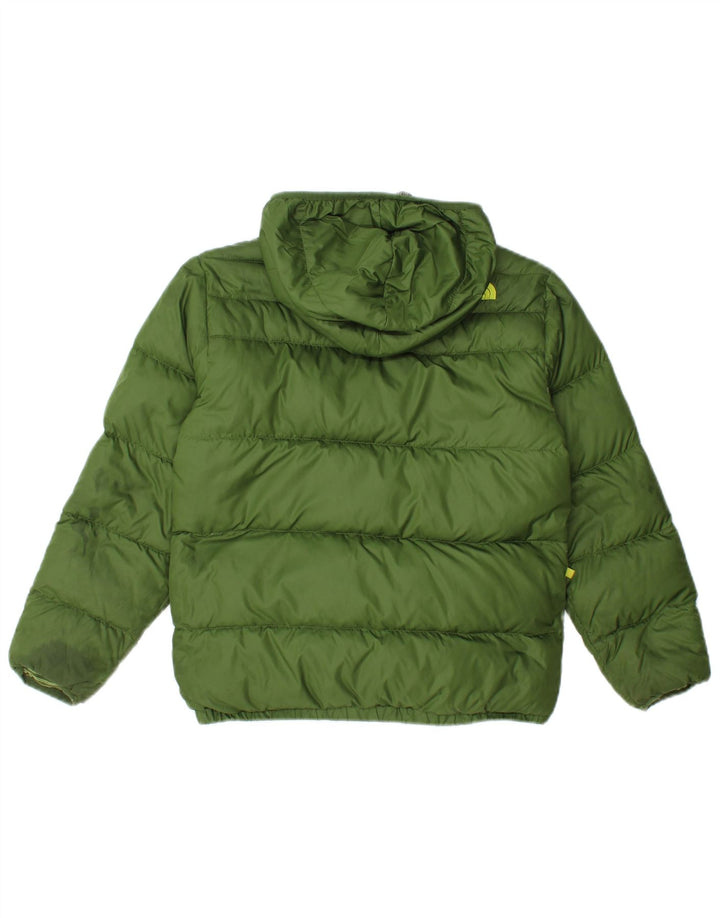 The North Face Chaqueta reversible con capucha para niño 10-11 años Verde medio