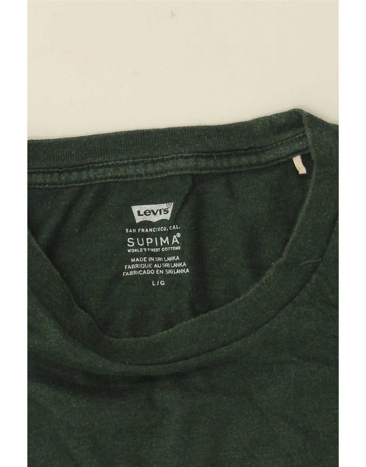Levi's - Camiseta para hombre, talla grande, verde