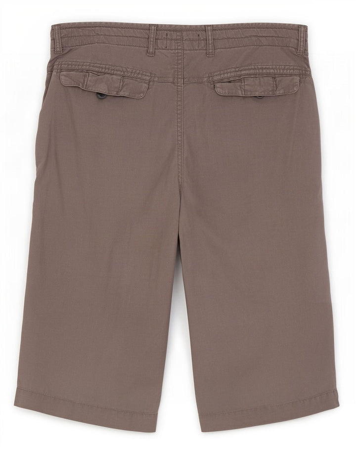 Marks & Spencer Bermudas para Hombre W32 Lino Gris Medio