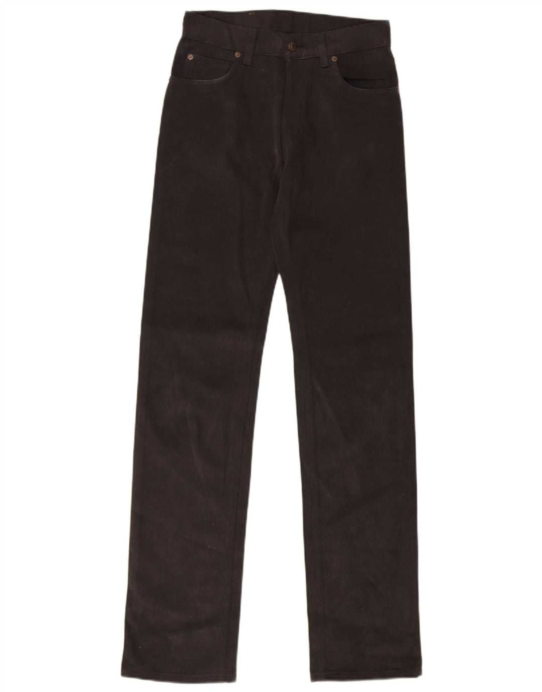 Vaqueros rectos para hombre Rifle W28 L34 Algodón negro