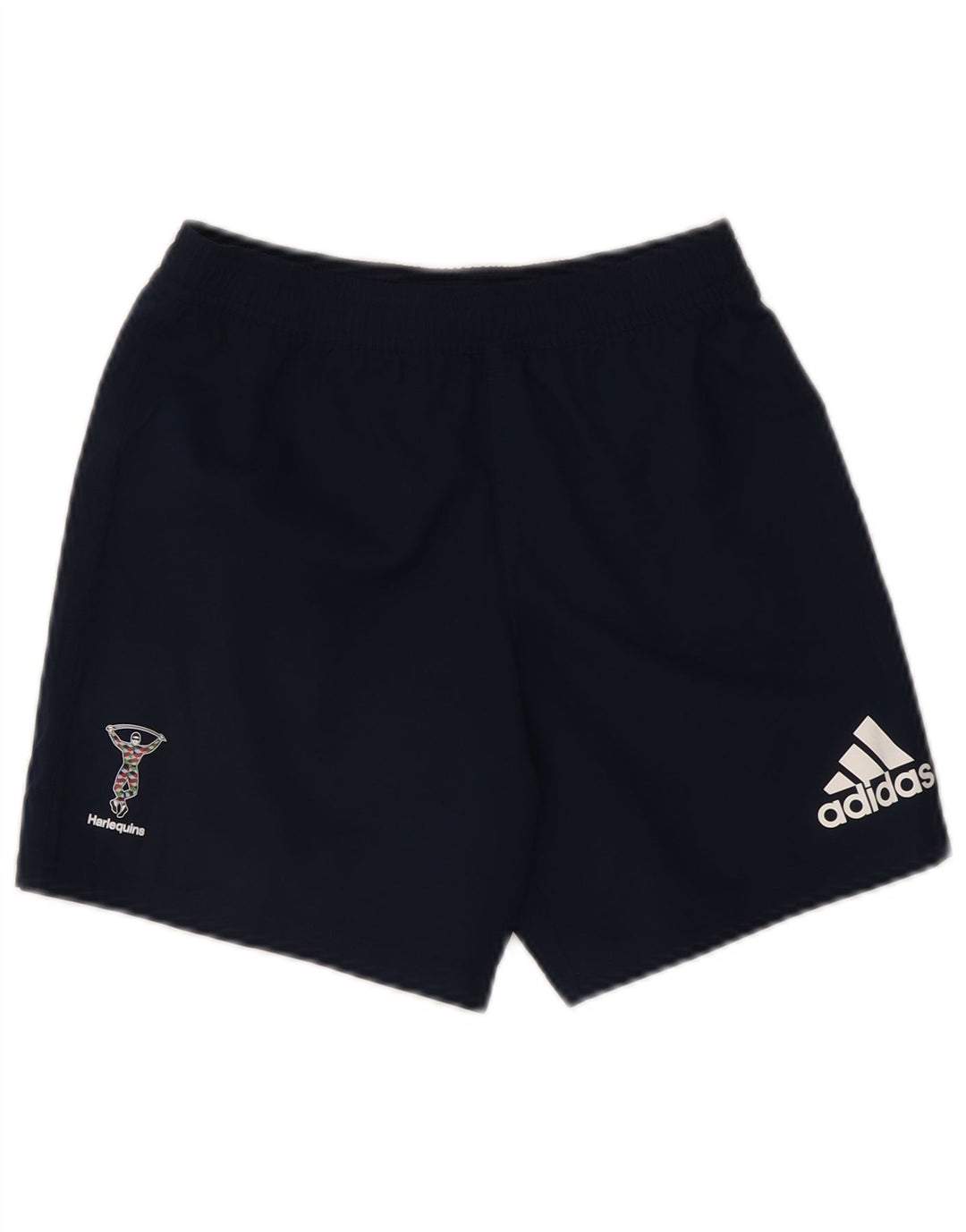 Adidas Mens Graphic Sport Shorts Pequeño Azul Marino Poliéster