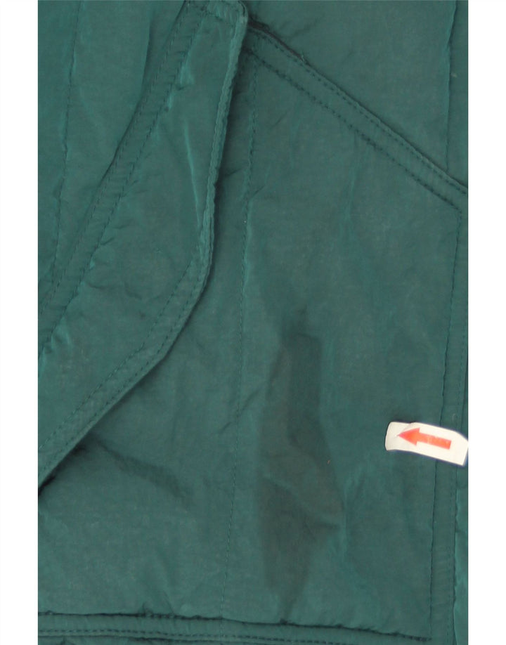 Armani Exchange Chaqueta acolchada extragrande con capucha para mujer UK 10 Small Green