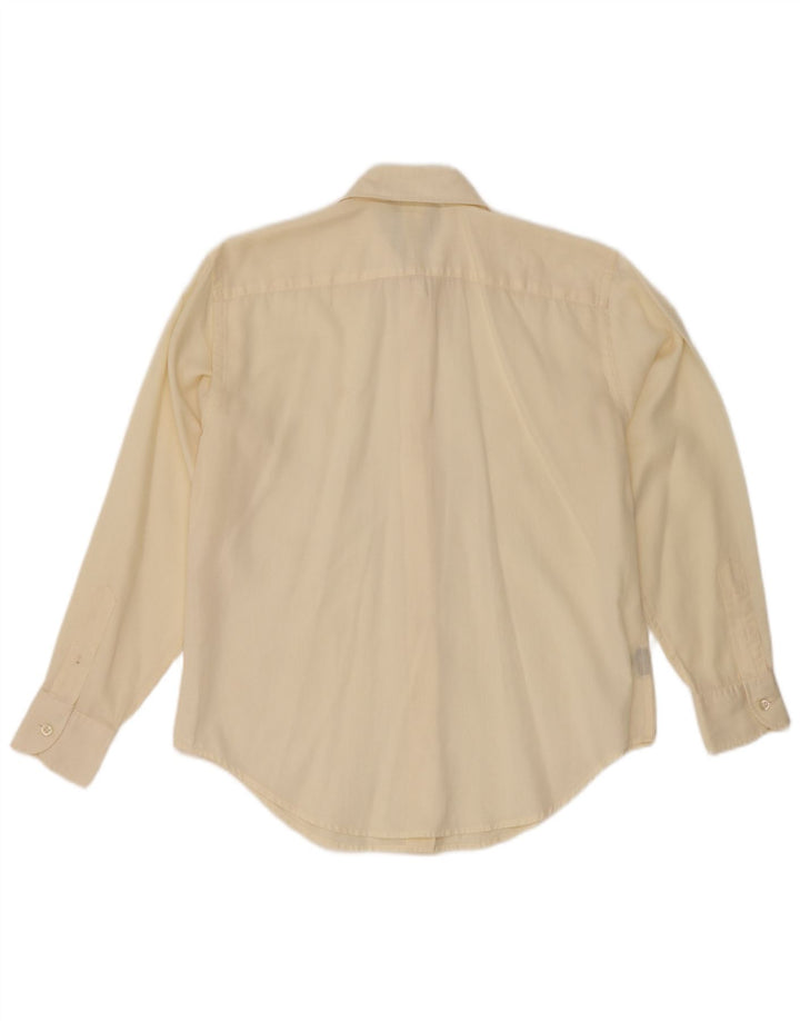 Ralph Lauren Camisa para mujer US 6 Mediana de algodón blanco roto
