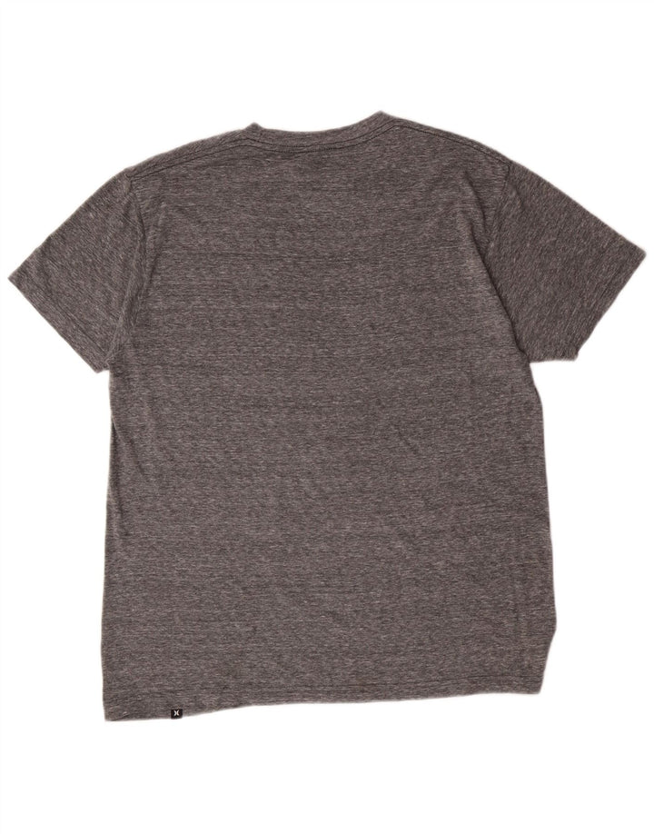 Hurley Camiseta Estampada De Ajuste Regular Para Hombre Gris Medio