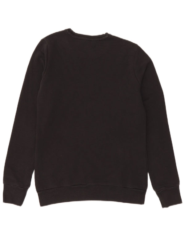 Adidas - Sudadera gráfica para niños (14-15 años, XL, algodón), color negro