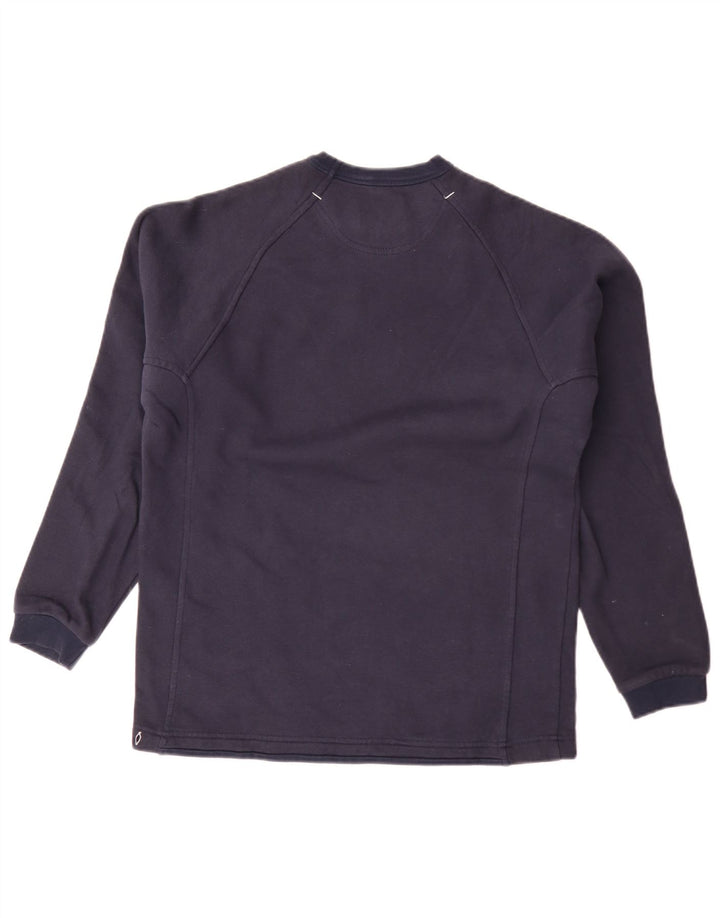 Champion Sudadera Con Estampado Gráfico Jumper Medium Azul Marino Algodón