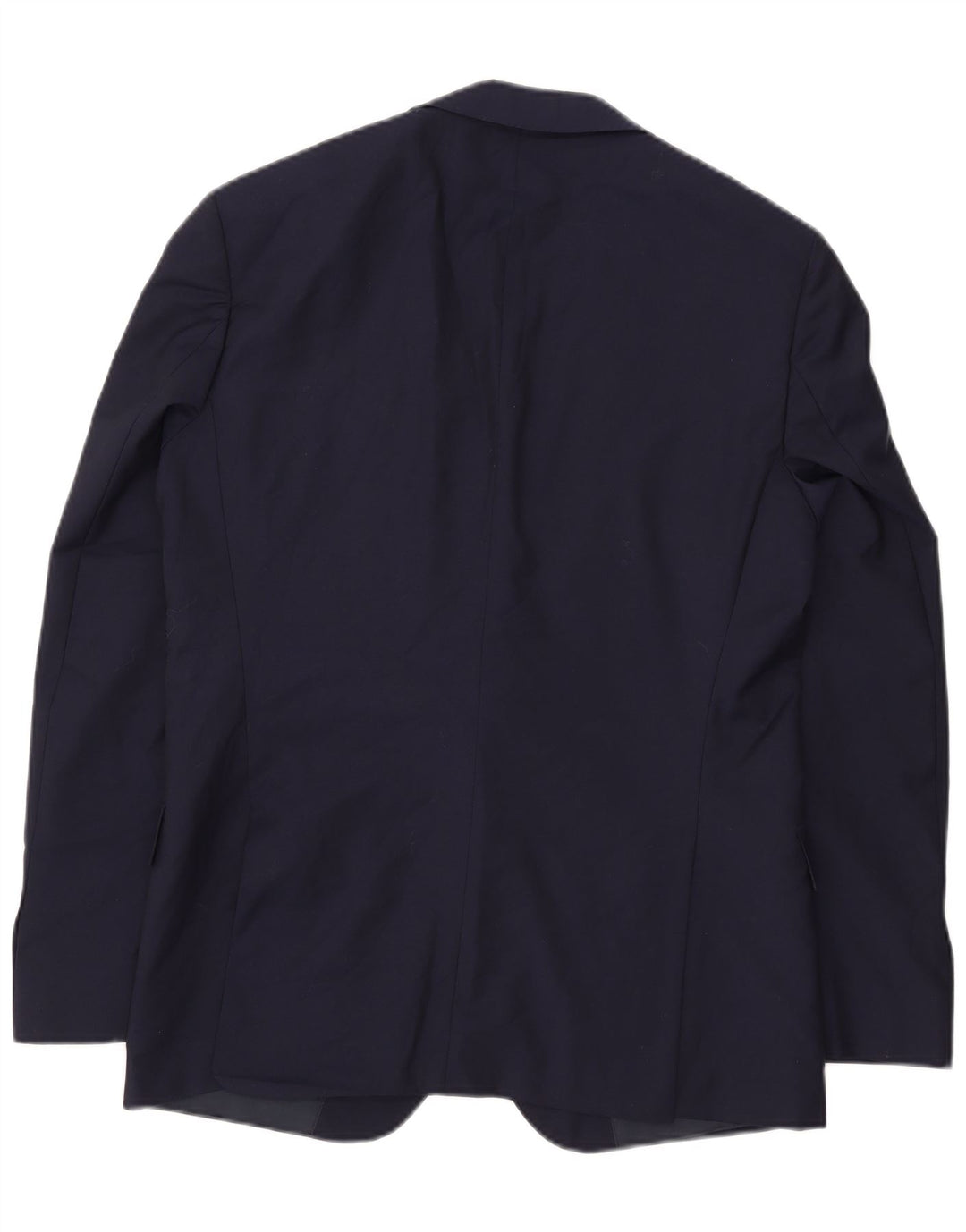 Hugo Boss Chaqueta tipo blazer de 2 botones para hombre EU 50 Grande Lana azul marino