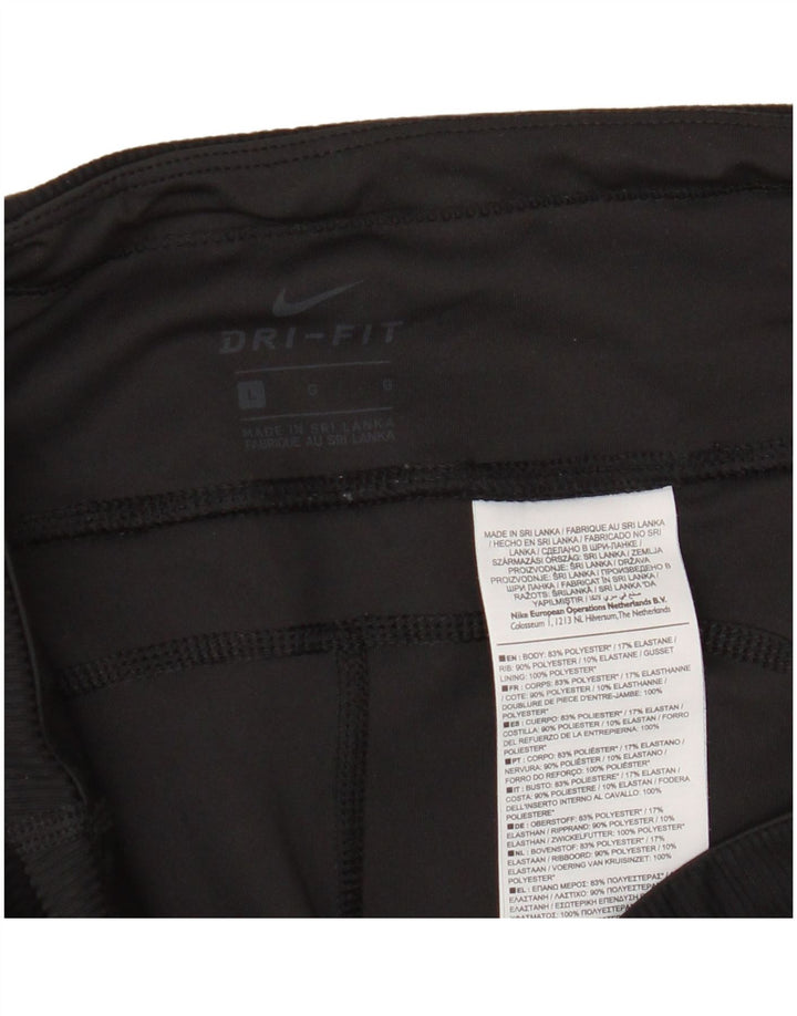 Nike Leggings gráficos para mujer UK 44 Grande Poliéster negro