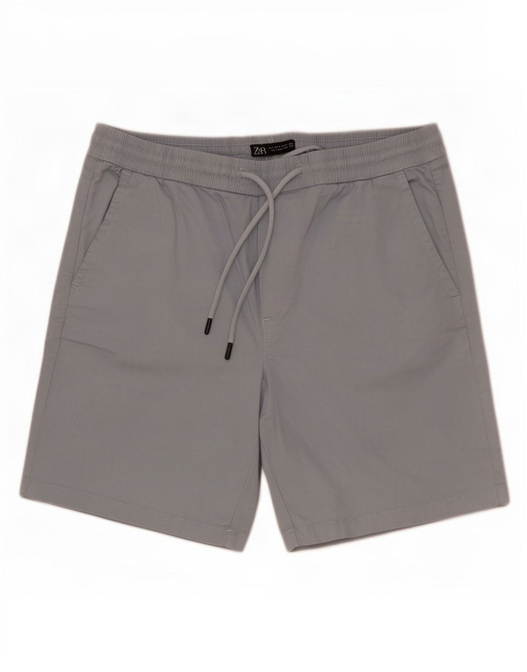 Zara Hombre Pantalones Cortos Chinos Medianos W31 Azul
