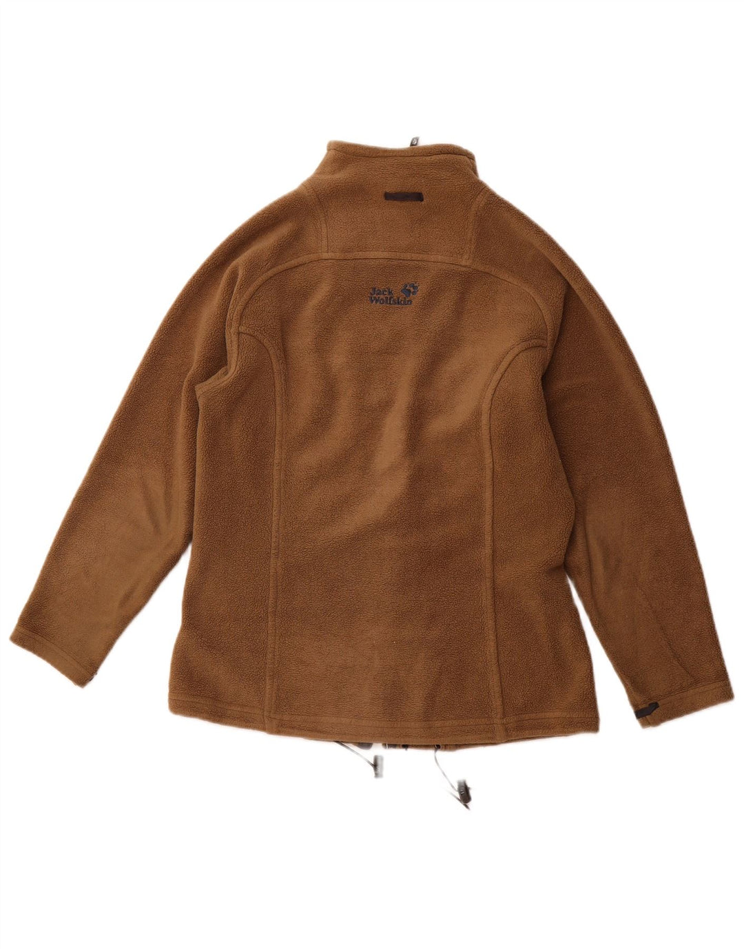 JACK WOLFSKIN Chaqueta polar extragrande para mujer UK 6 XS Marrón
