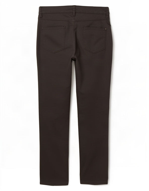 Marks & Spencer Vaqueros ajustados para mujer UK 14 Large W32 L27 Algodón marrón
