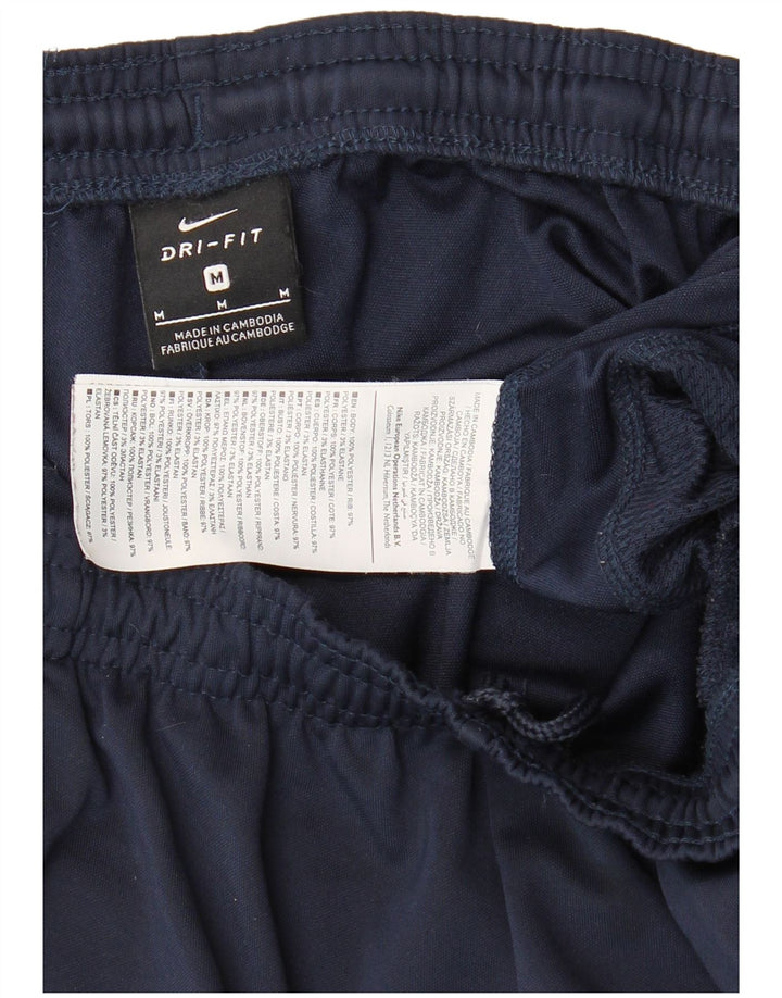 Pantalones de chándal NIKE Dri Fit para hombre Poliéster azul marino medio