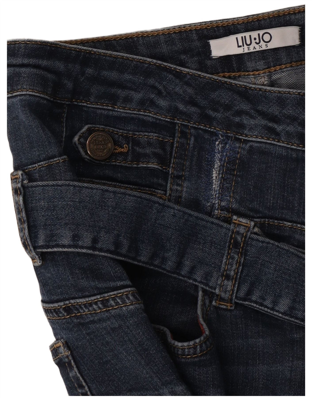 Vaqueros Liu Jo Mujer Slim W30 L27 Azul