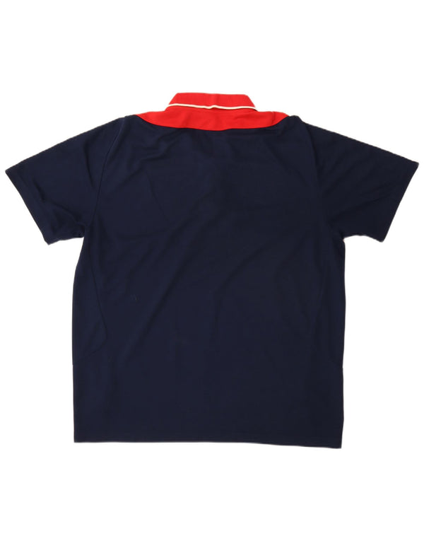 Polo ADIDAS para hombre UK 48/50 XL Azul marino Colorblock Algodón