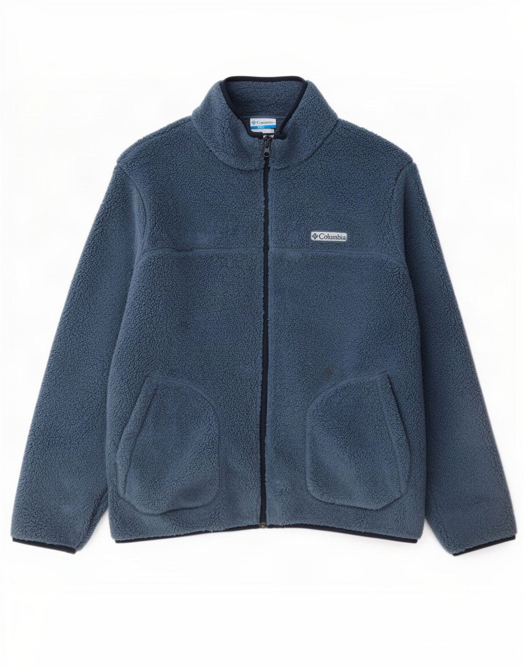 Columbia Chaqueta polar para hombre ES 42 XL Poliéster azul