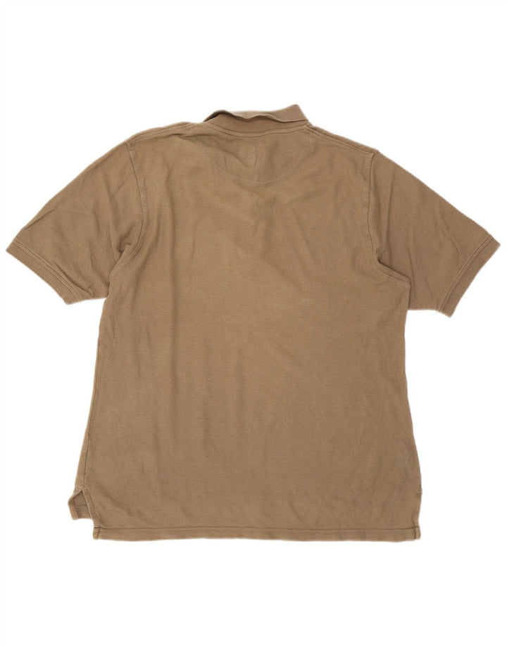 Timberland Polo Hombre Algodón Beige Grande