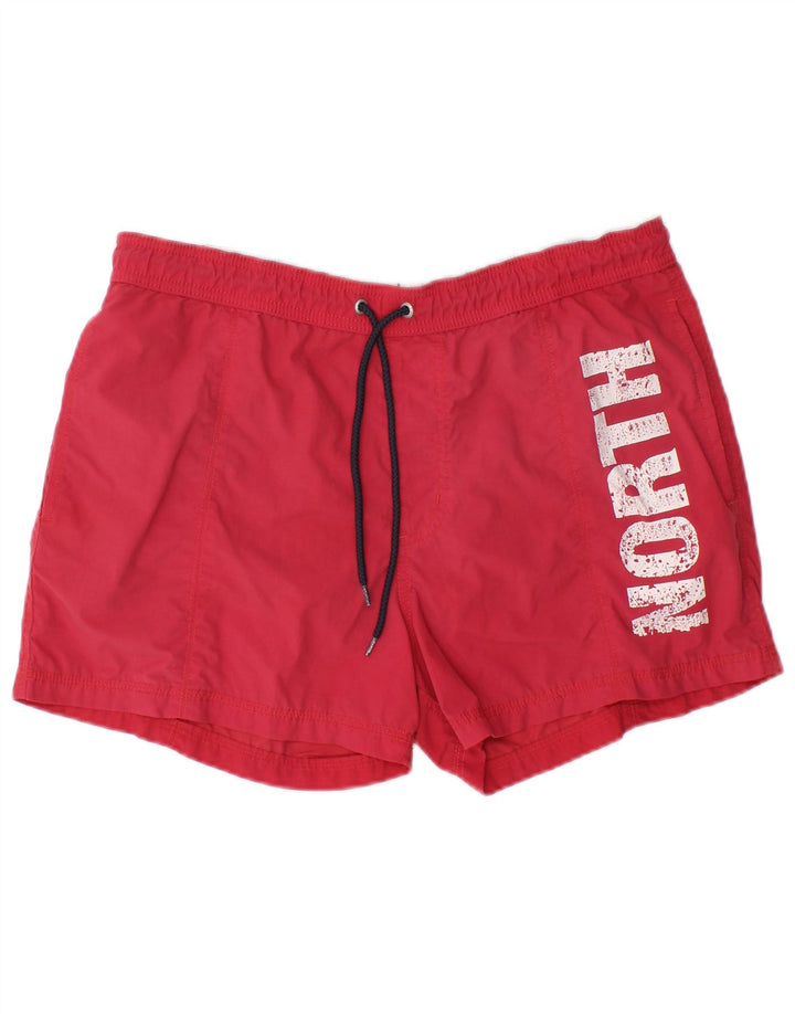 Bañador Corto Hombre North Sails Graphic Poliamida Rosa Medio