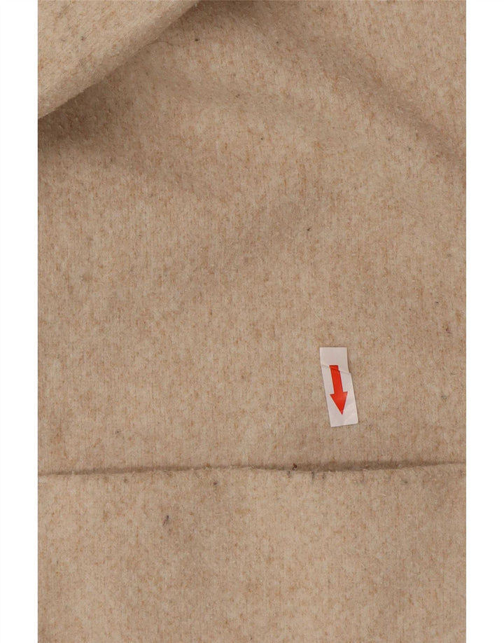 Zara Mujer Abrigo Abierto Extragrande UK 6 XS Beige
