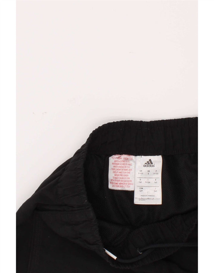 Adidas Pantalón corto deportivo para niño 9-10 años Negro Poliéster