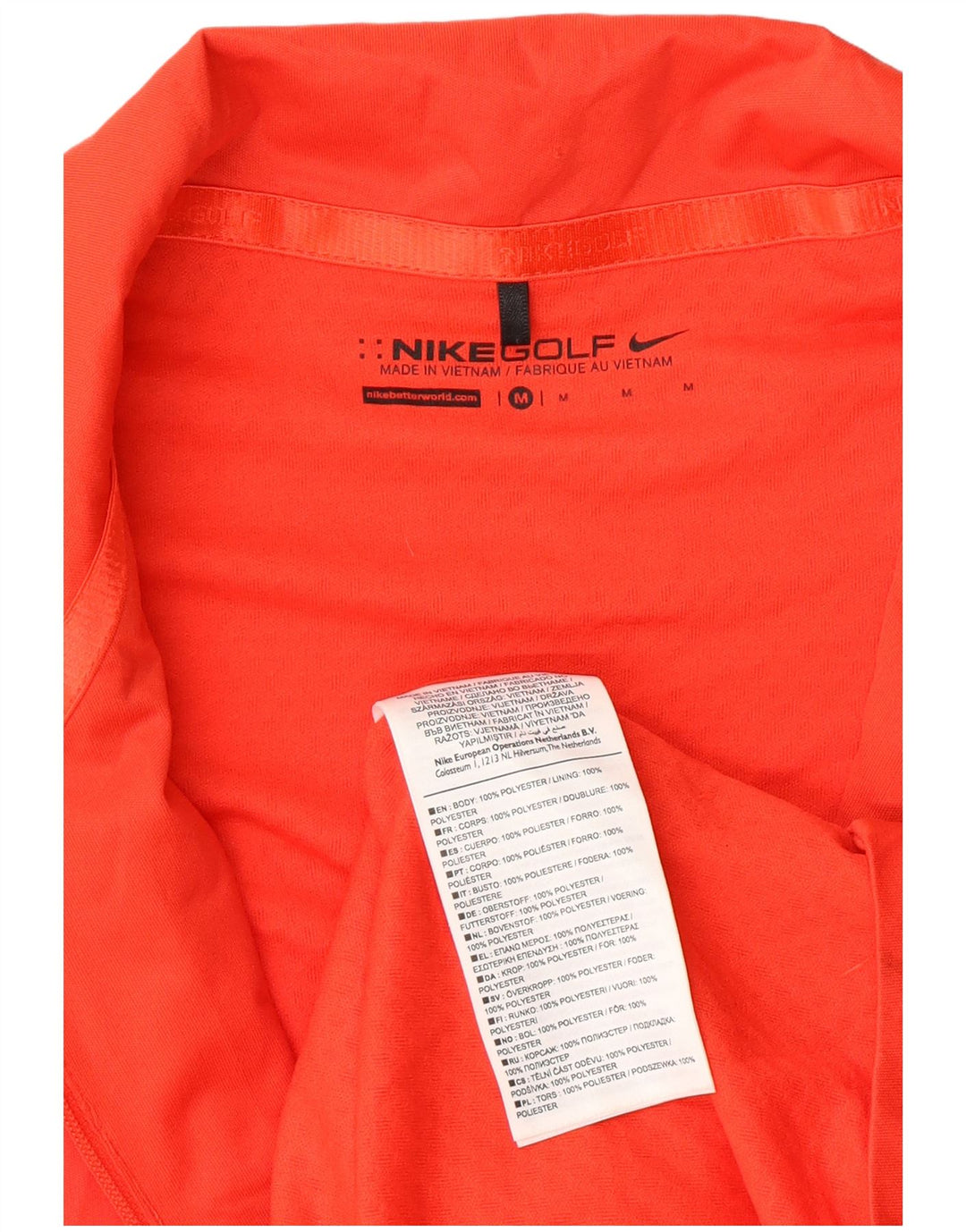 Nike - Chaqueta de chándal sin mangas para mujer, talla 40, poliéster rojo mediano