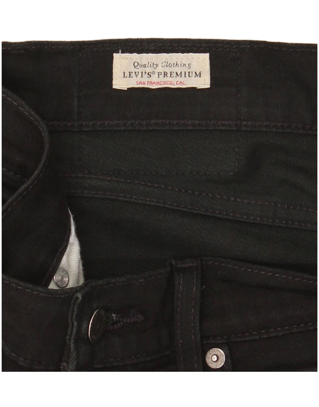 Levi's Hombre 511 Vaqueros Slim W31 L32 Negro