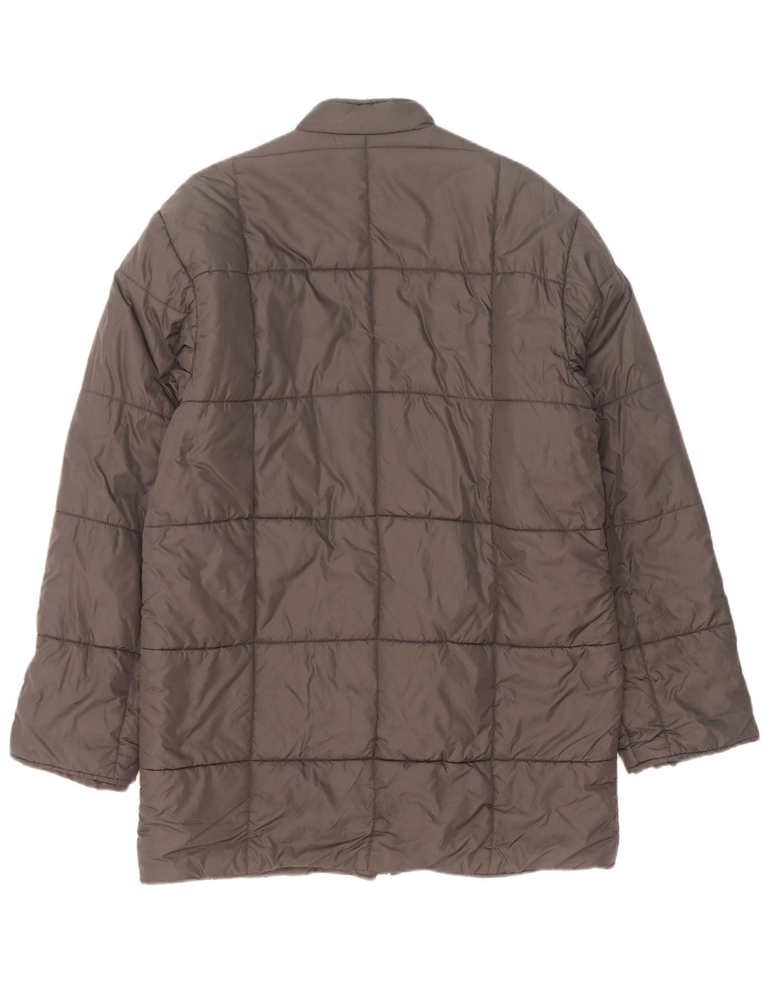Alberto Aspesi Chaqueta acolchada para hombre ES 38 Nylon gris medio